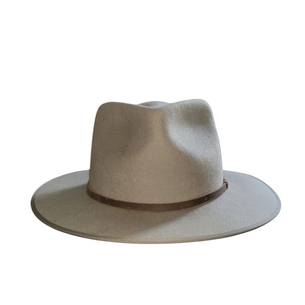 Will & Bear Kids Calloway Hat in Fawn UPF 50+ Wool Adjustable - Picture 6 of 7